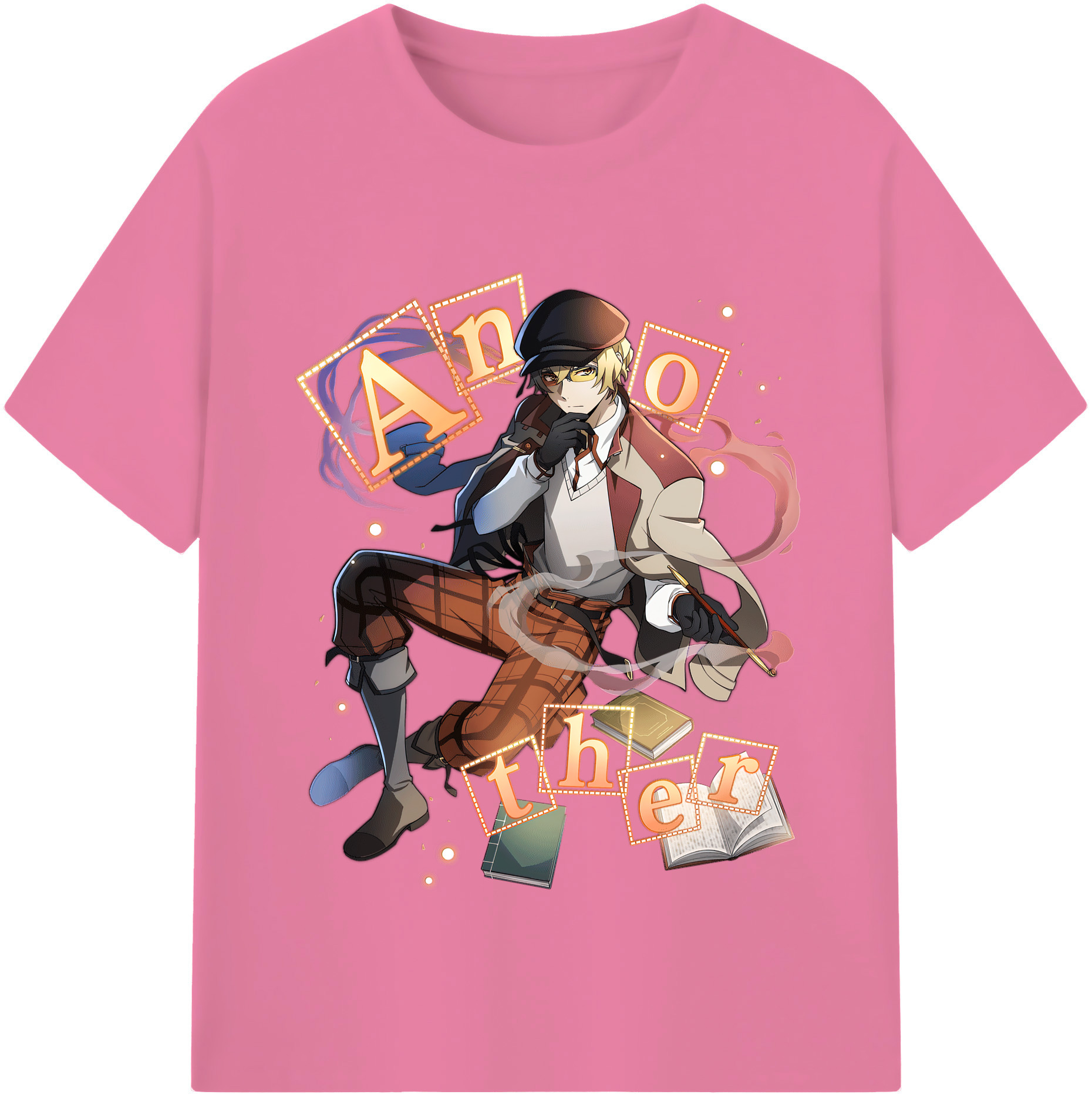 （画像用） 文豪ストレイドッグス Bungo Stray Dogs 綿100％半袖Tシャツ（フロントプリント）